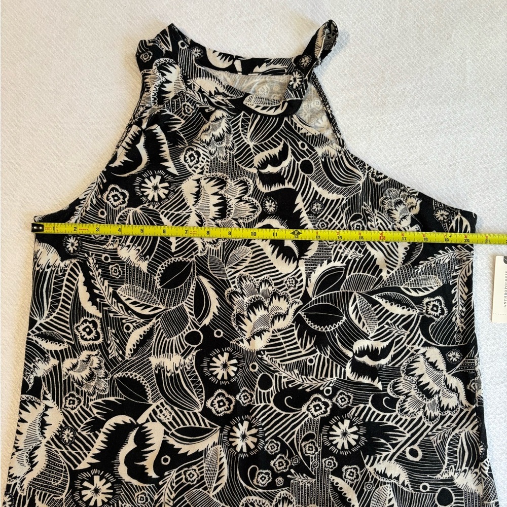 Anthropologie Asymmetrical Cut Out Tank Top - Picture 4 of 7